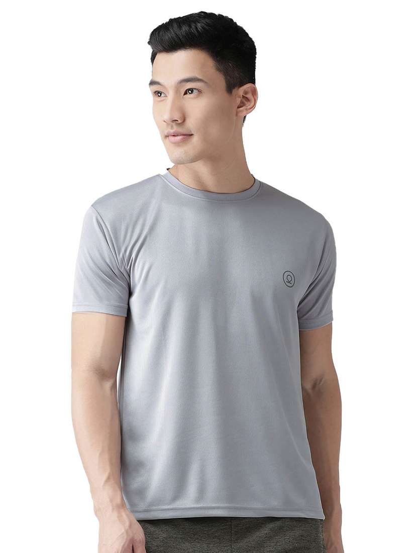 round neck solid t-shirt