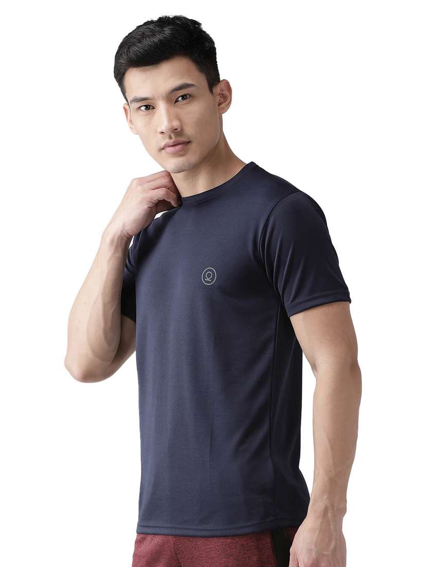 round neck solid t-shirt - 19112093 -  Standard Image - 1