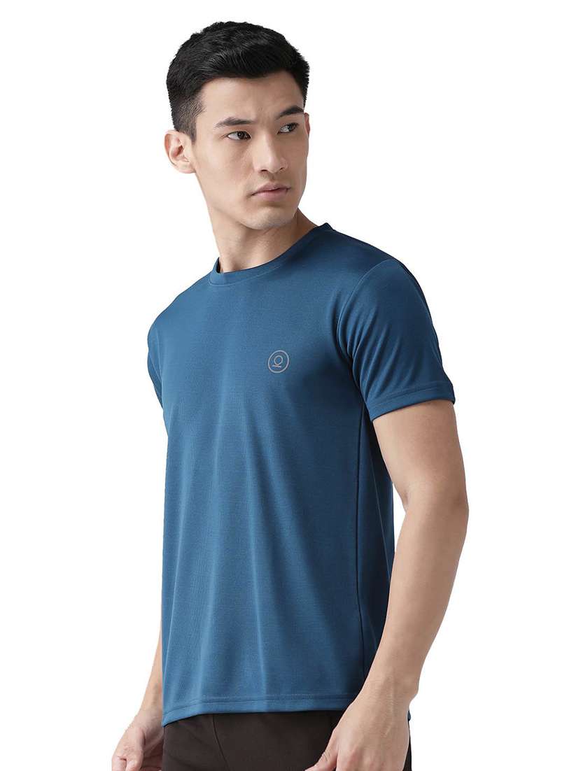 round neck solid t-shirt - 19112097 -  Standard Image - 1