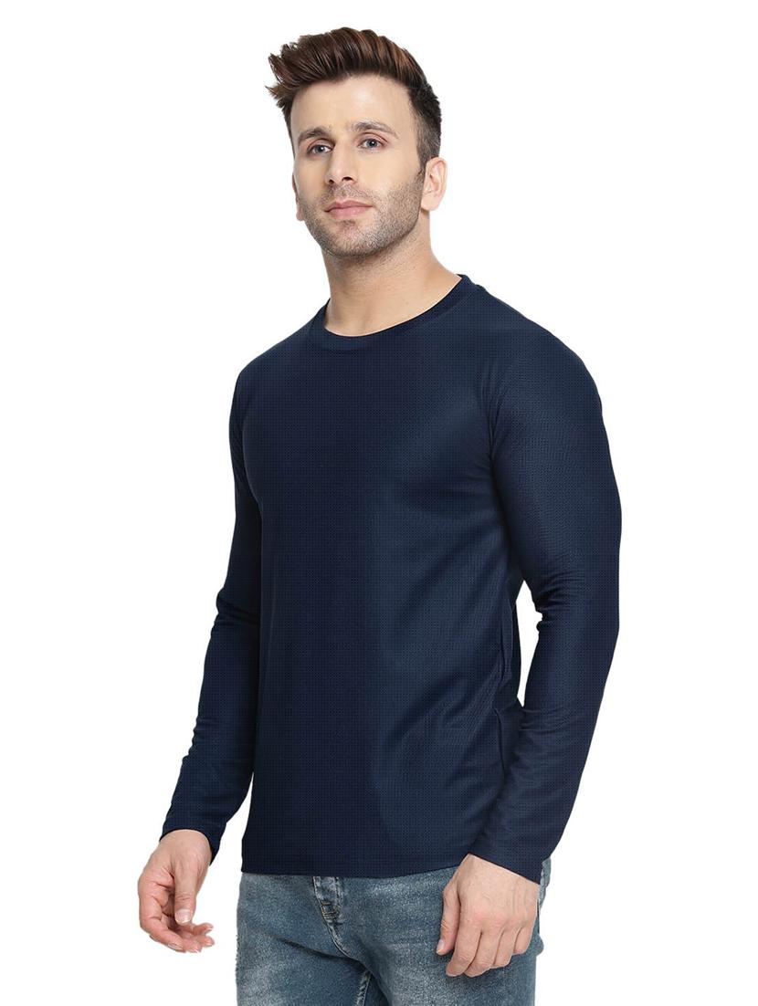 round neck solid t-shirt - 19112099 -  Standard Image - 1