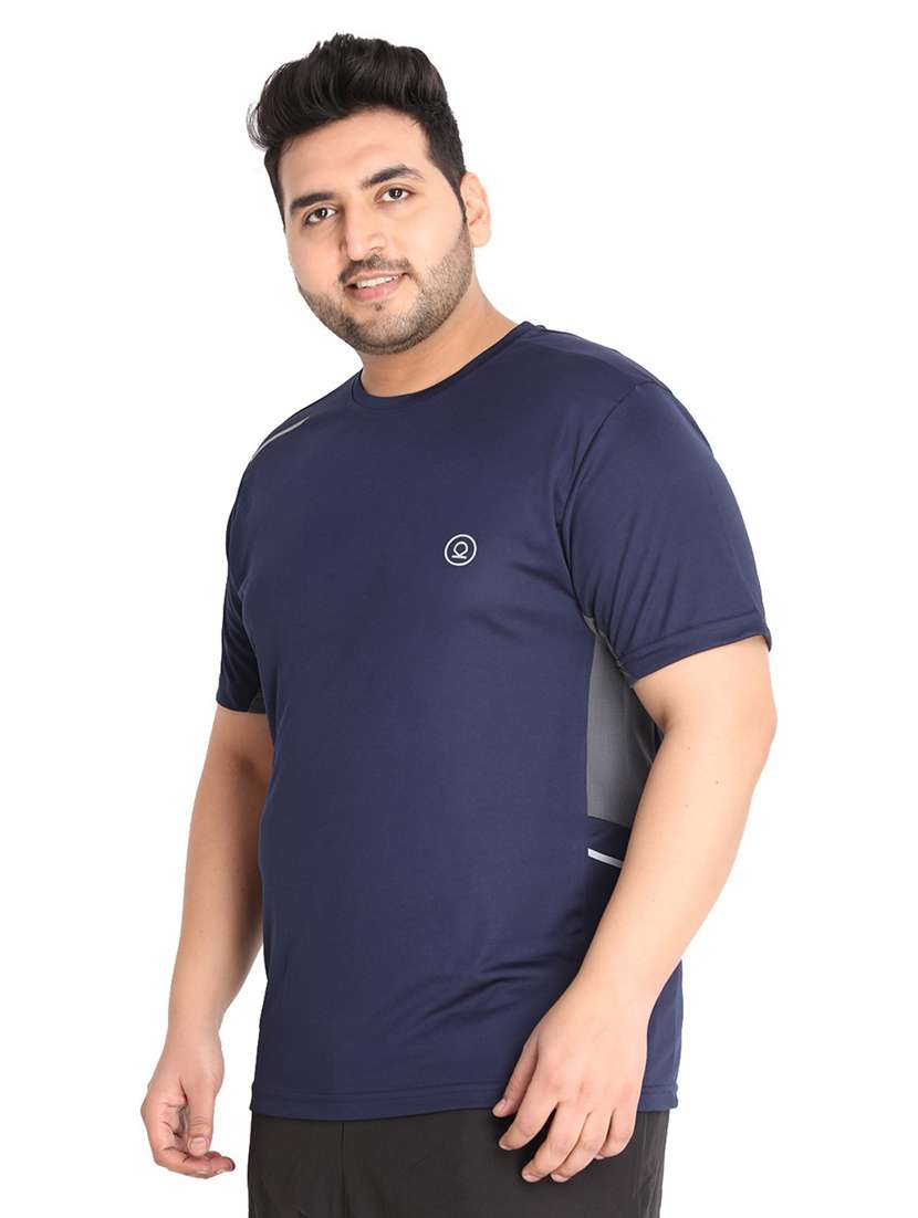 round neck solid t-shirt - 19112310 -  Standard Image - 1