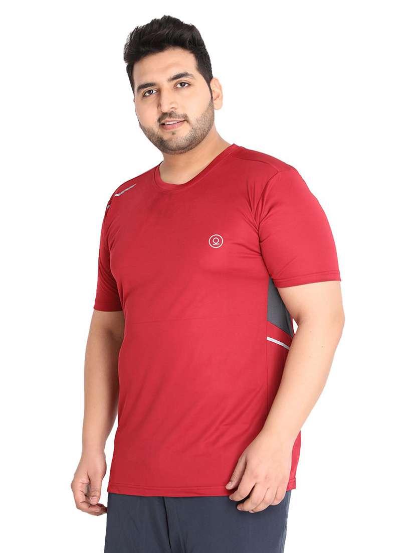 round neck solid t-shirt - 19112311 -  Standard Image - 1