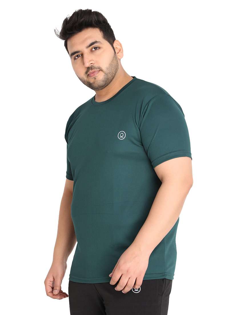 round neck solid t-shirt - 19112326 -  Standard Image - 1