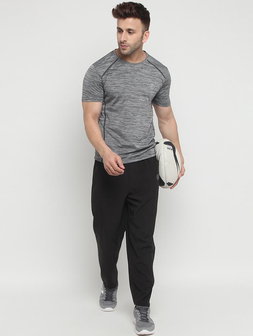 round neck solid t-shirt - 19112493 - Standard Image - 4