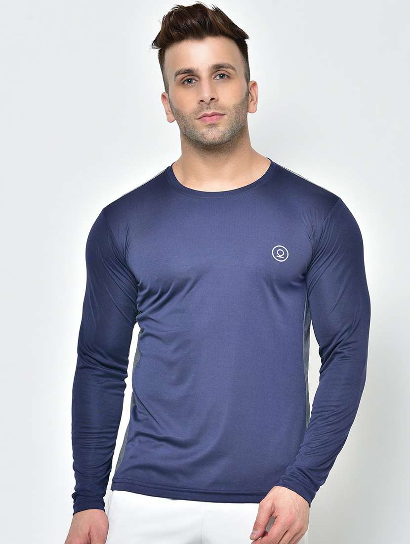 round neck solid t-shirt