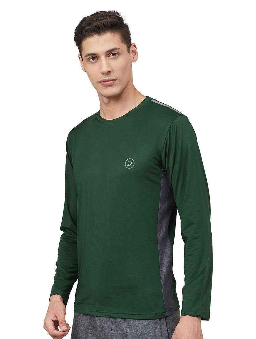 round neck solid t-shirt - 19112583 -  Standard Image - 1