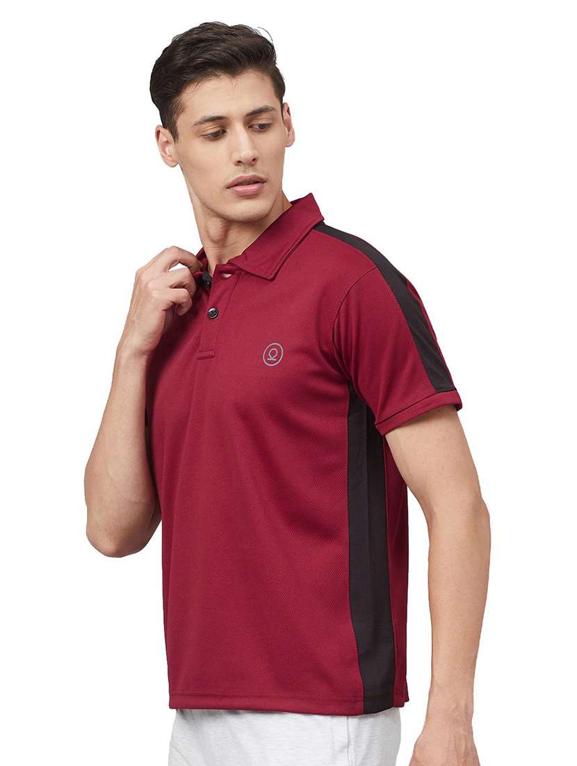 round neck chest printed t-shirt - 19112699 -  Standard Image - 1