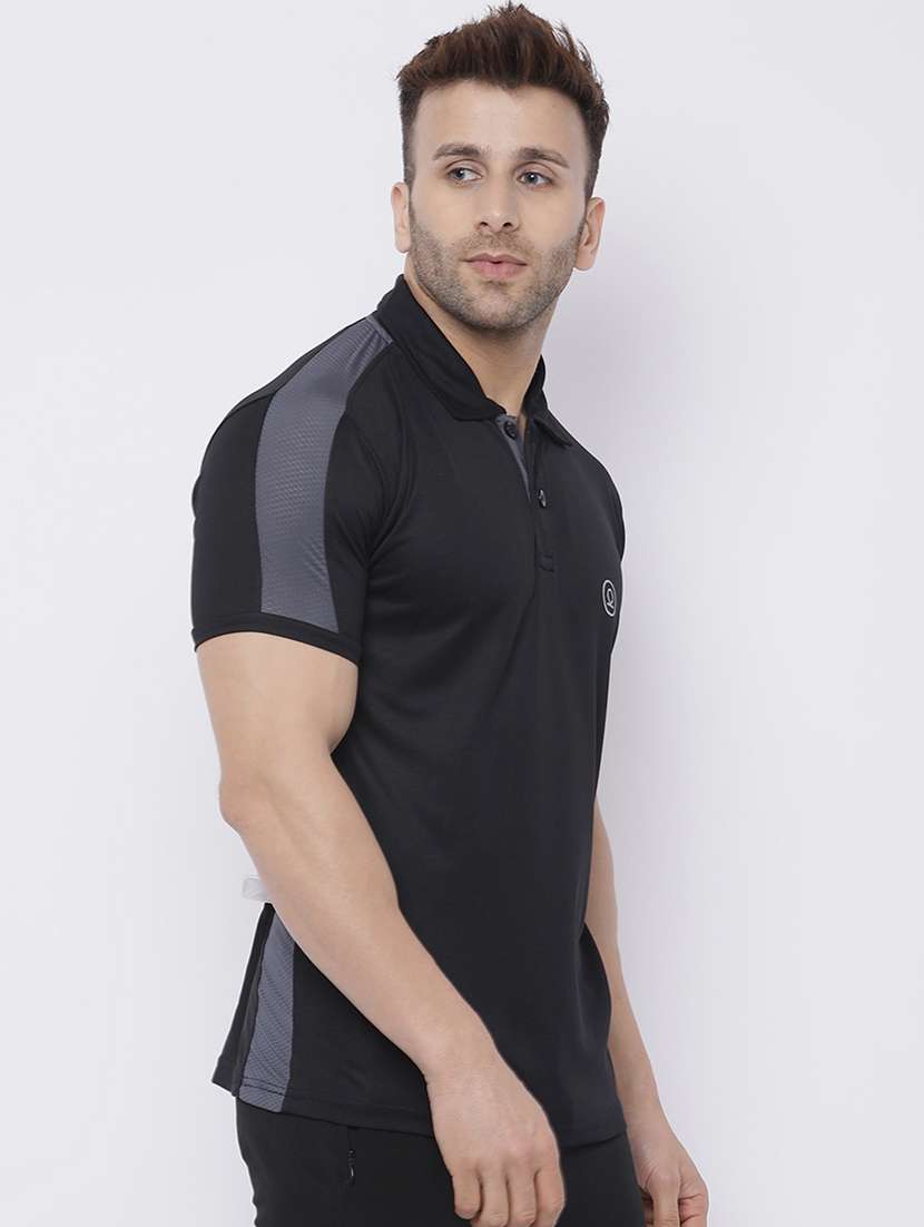 round neck chest printed t-shirt - 19112702 - Standard Image - 1