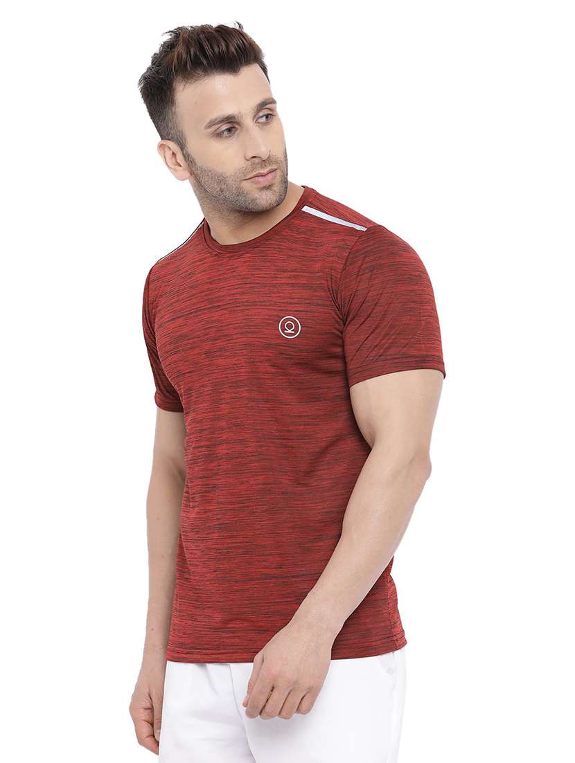 round neck solid t-shirt - 19112761 - Standard Image - 1