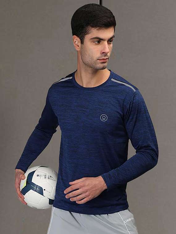 round neck solid t-shirt - 19112766 -  Standard Image - 1