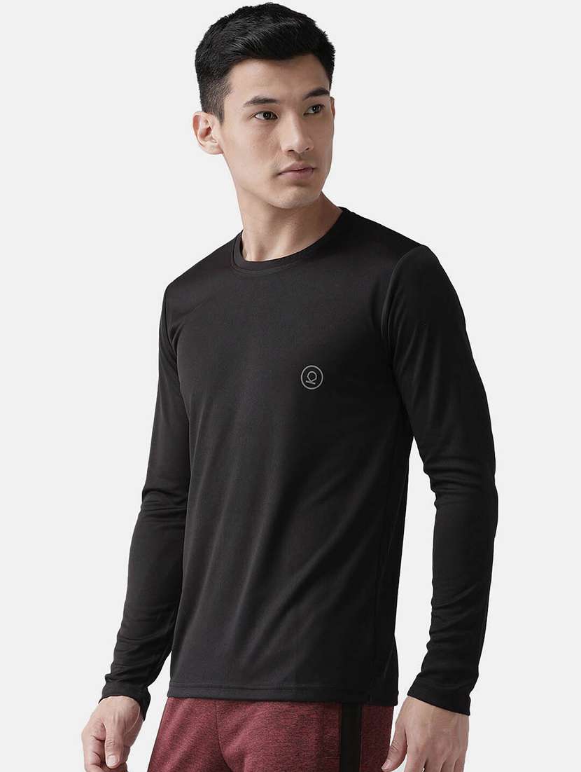 round neck solid t-shirt - 19112794 -  Standard Image - 1