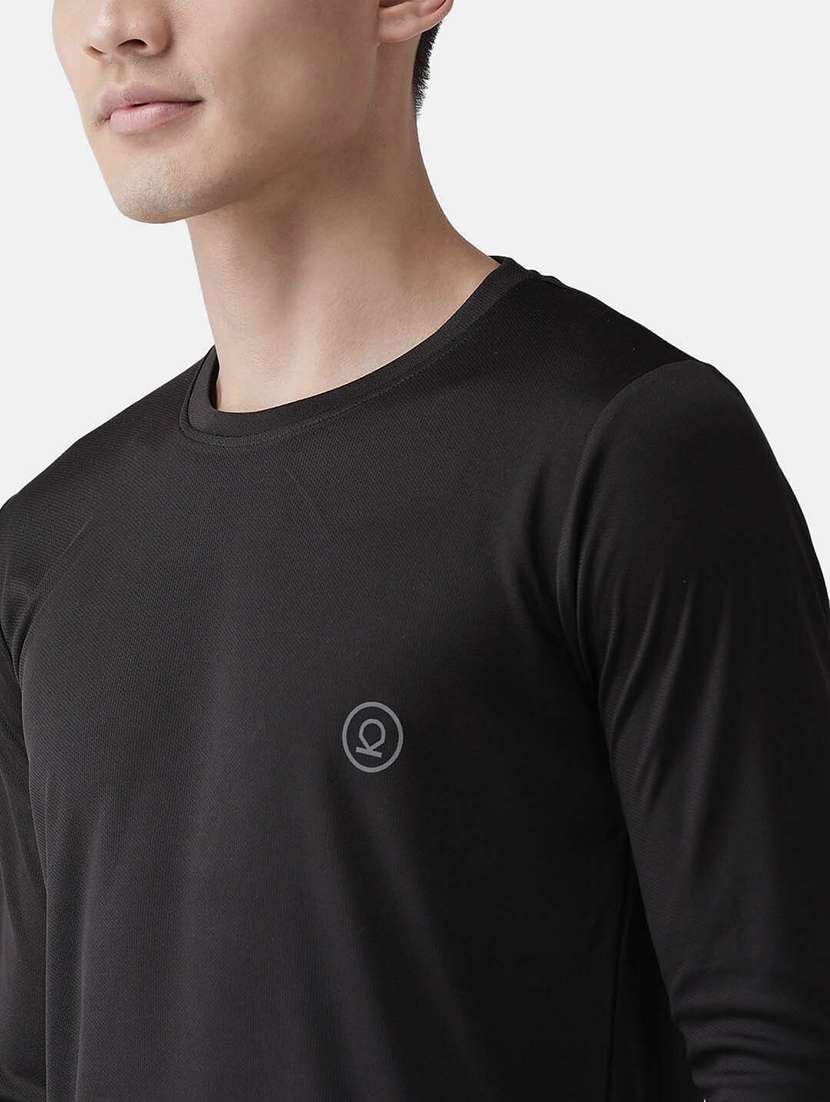 round neck solid t-shirt - 19112794 -  Standard Image - 4