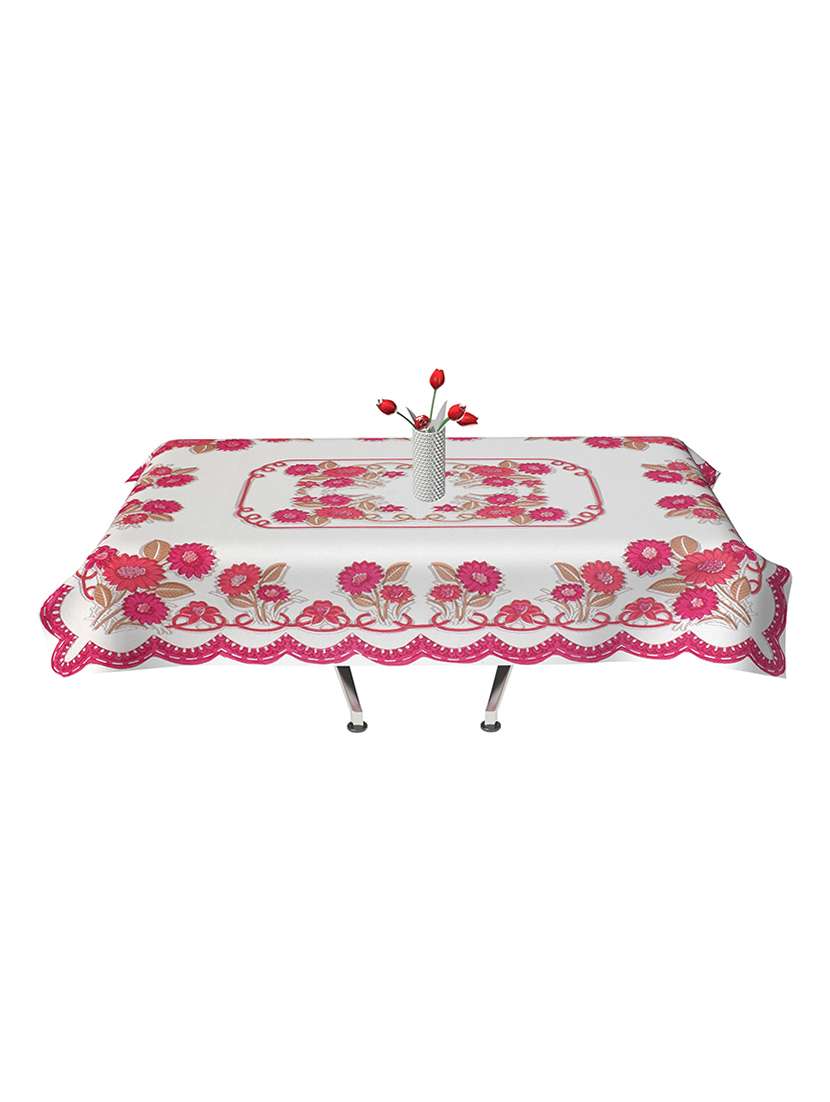 centre table cover pink