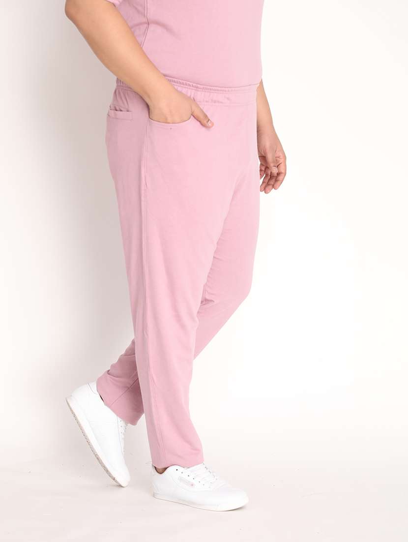 mid rise full length track pant - 19114999 -  Standard Image - 1