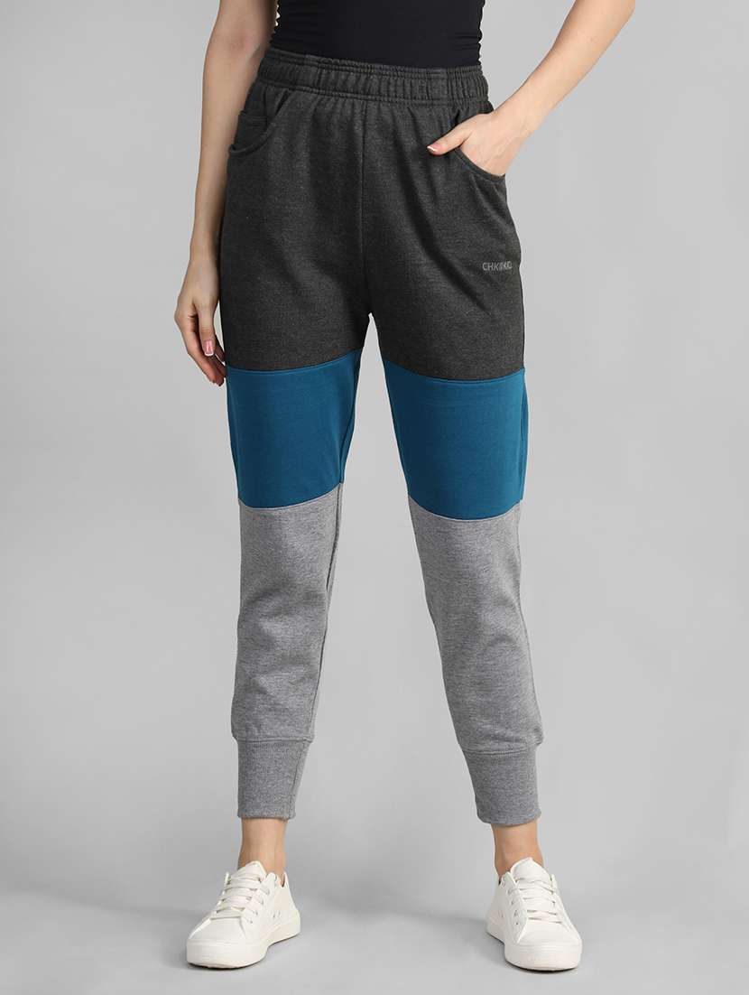 multi colored fleece bottom wear