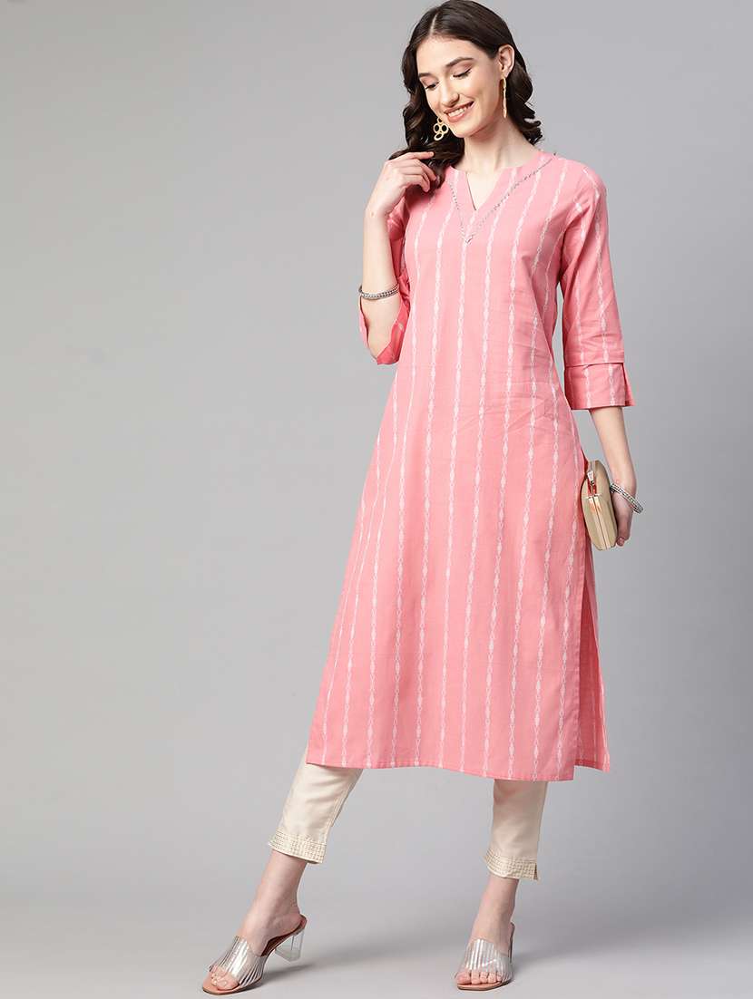 women's straight kurta - 19116932 -  Standard Image - 1