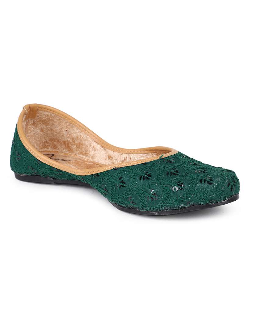 women embroided slip on mojari - 19117322 -  Standard Image - 1
