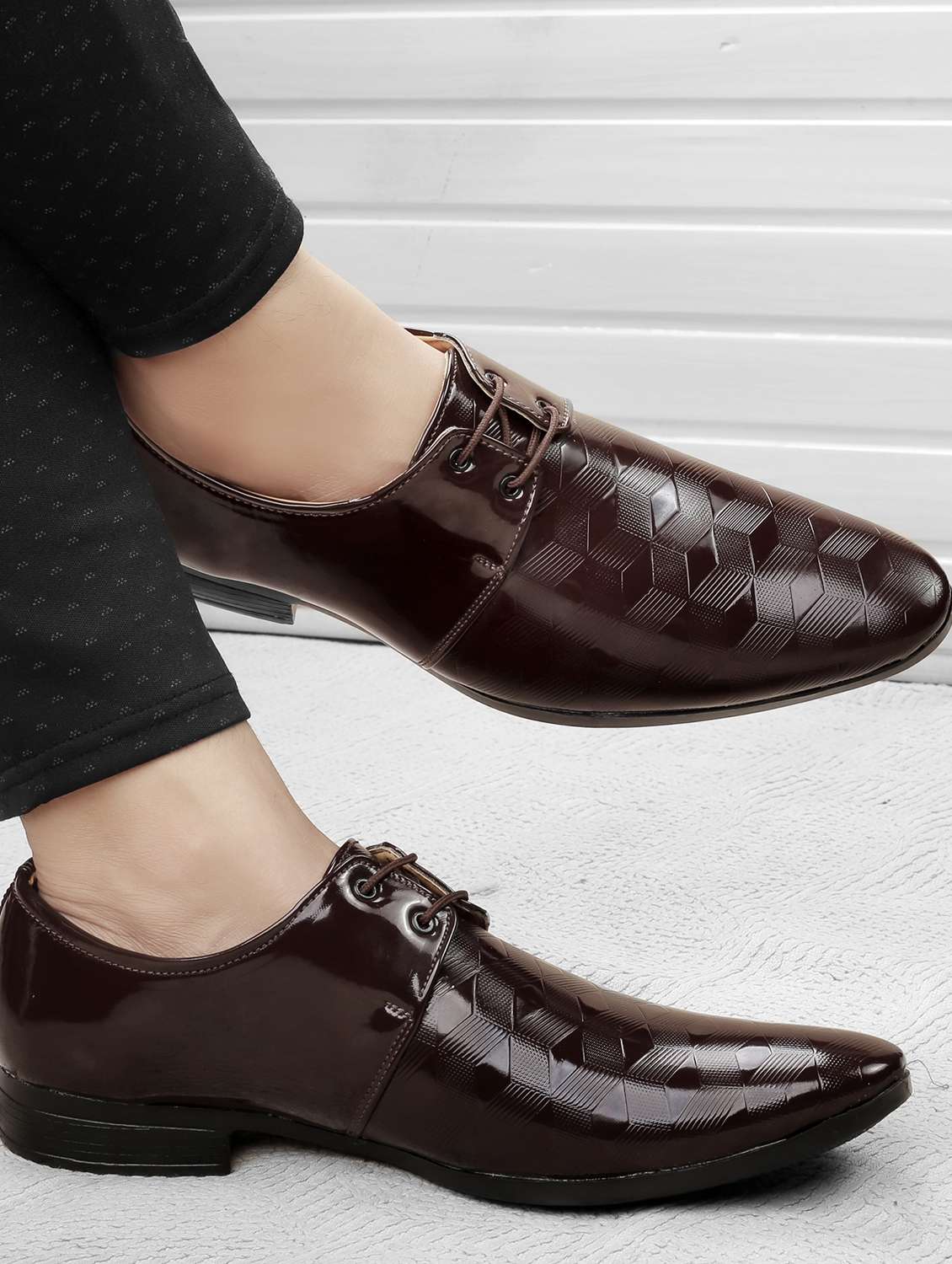 synthetic brown derby