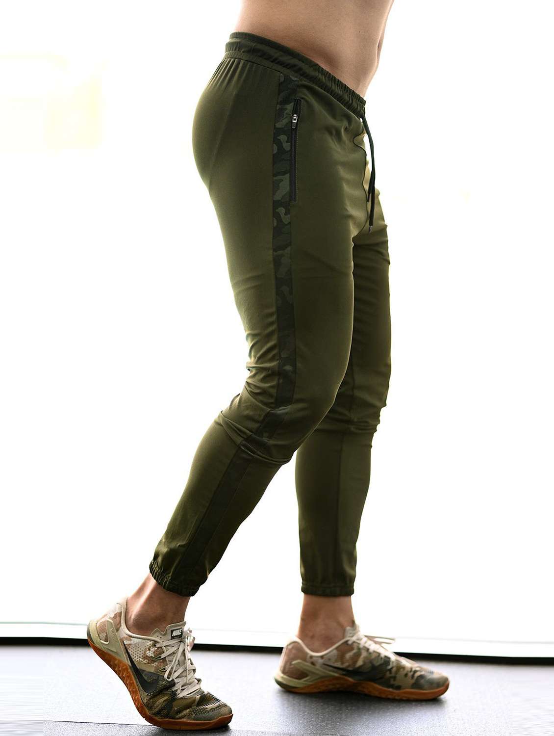 low rise ankle length track pant - 19117454 -  Standard Image - 1