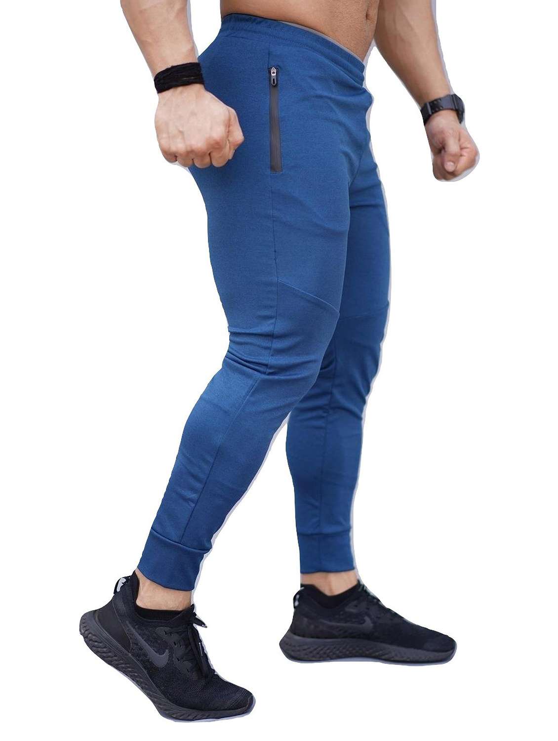 low rise ankle length track pant - 19117475 - Standard Image - 1