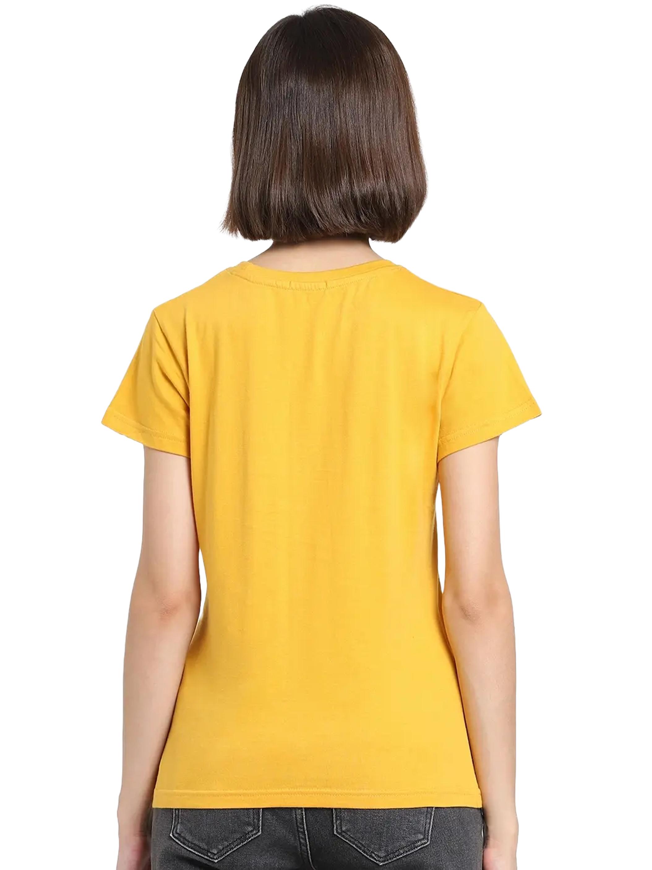 yellow cotton tshirt - 19117927 -  Standard Image - 1