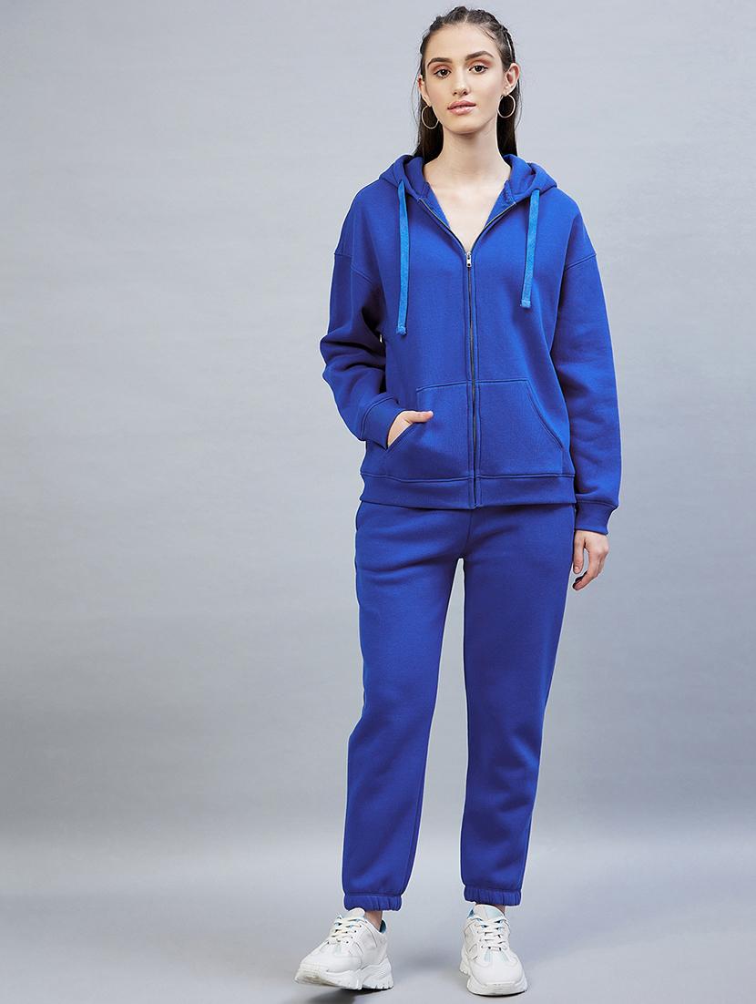 drawstring waist solid track pant - 19118009 - Standard Image - 4