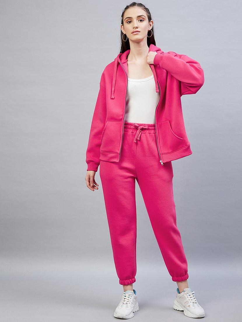 drawstring waist solid jogger - 19118010 - Standard Image - 4