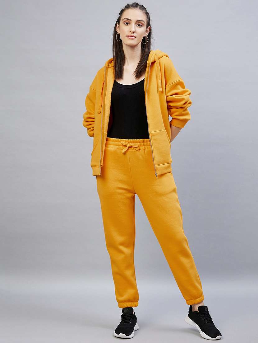 drawstring waist solid jogger - 19118012 -  Standard Image - 4