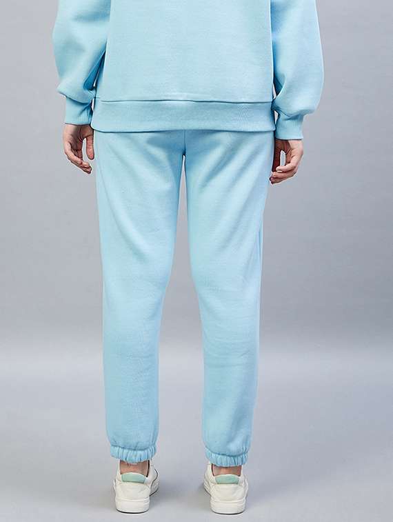 drawstring waist solid jogger - 19118013 -  Standard Image - 4