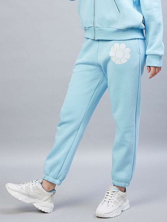 drawstring waist solid jogger - 19118016 -  Standard Image - 1