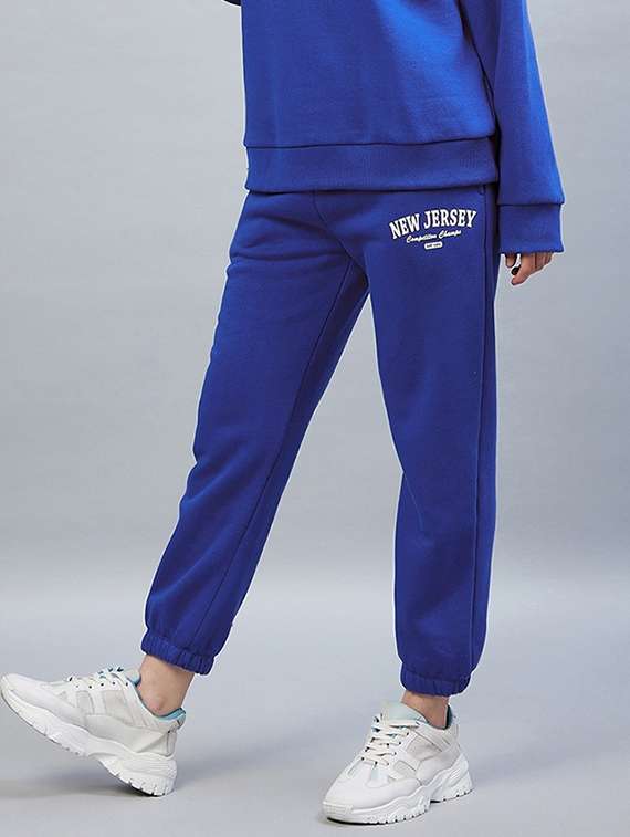 drawstring waist solid jogger - 19118017 -  Standard Image - 1