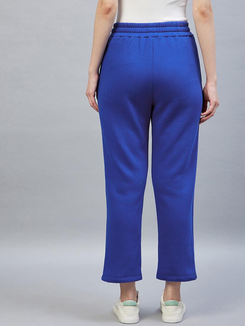 drawstring waist solid track pant - 19118019 - Standard Image - 4