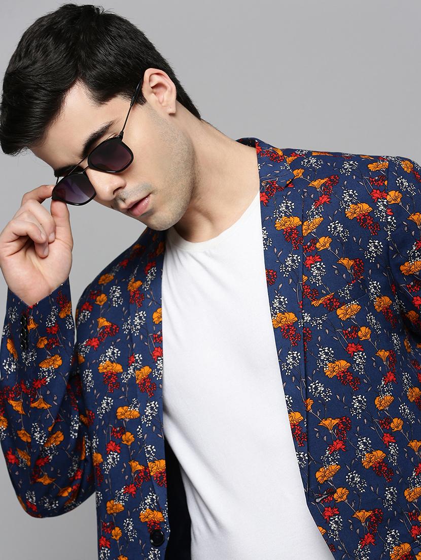 notched lapel single breasted blazer - 19120617 - Standard Image - 1