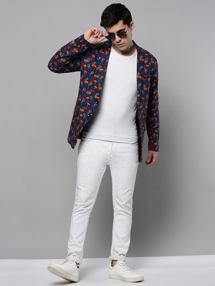 notched lapel single breasted blazer - 19120617 - Standard Image - 4