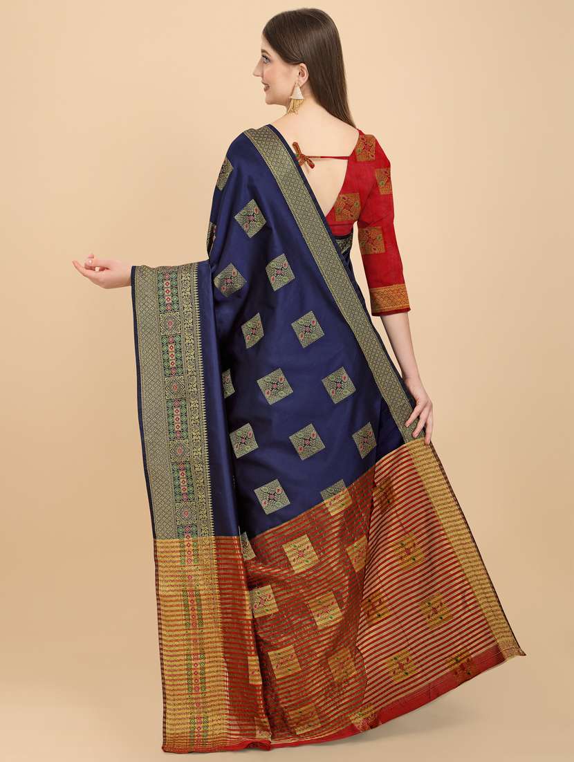 self design kanjivaram saree - 19121646 -  Standard Image - 1