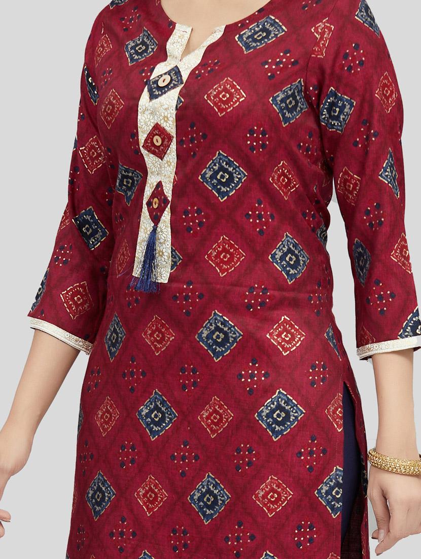 women's straight kurta - 19122752 - Standard Image - 4