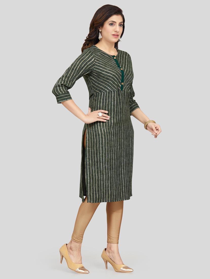 women's side slit kurta - 19122761 - Standard Image - 1