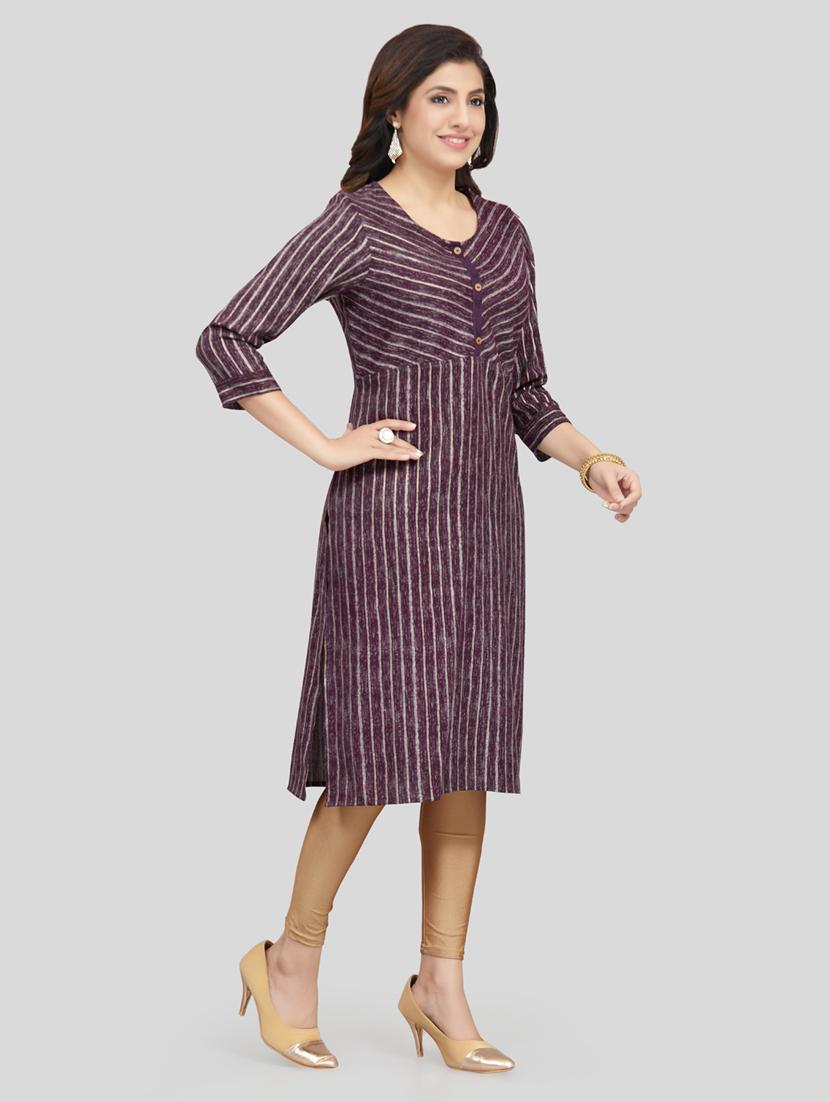 women's straight kurta - 19122763 - Standard Image - 1