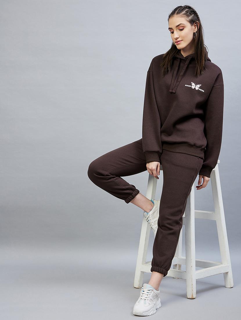 hooded neck printed sweatshirt - 19122826 - Standard Image - 4