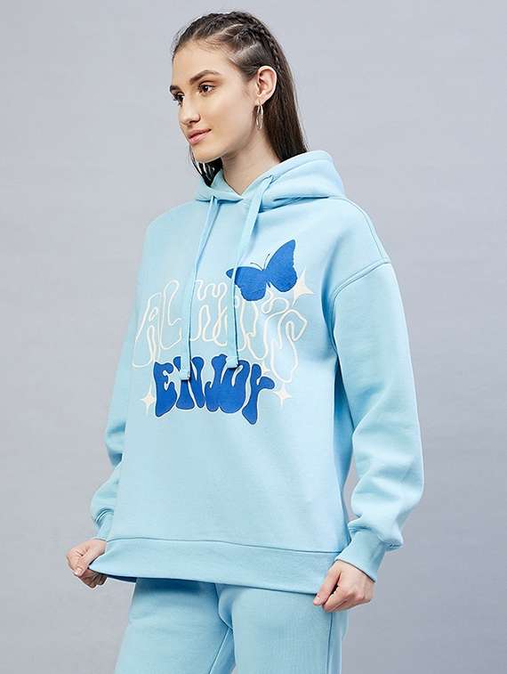 women's front print sweatshirt - 19122828 -  Standard Image - 1