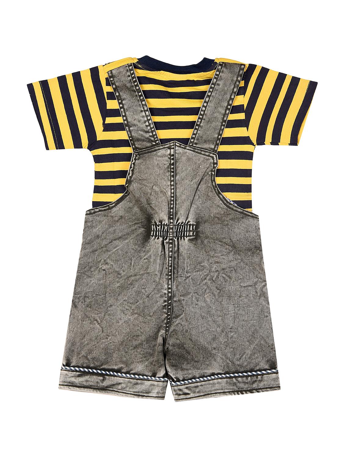 kids striped shorts dungarees set  - 19122930 -  Standard Image - 1