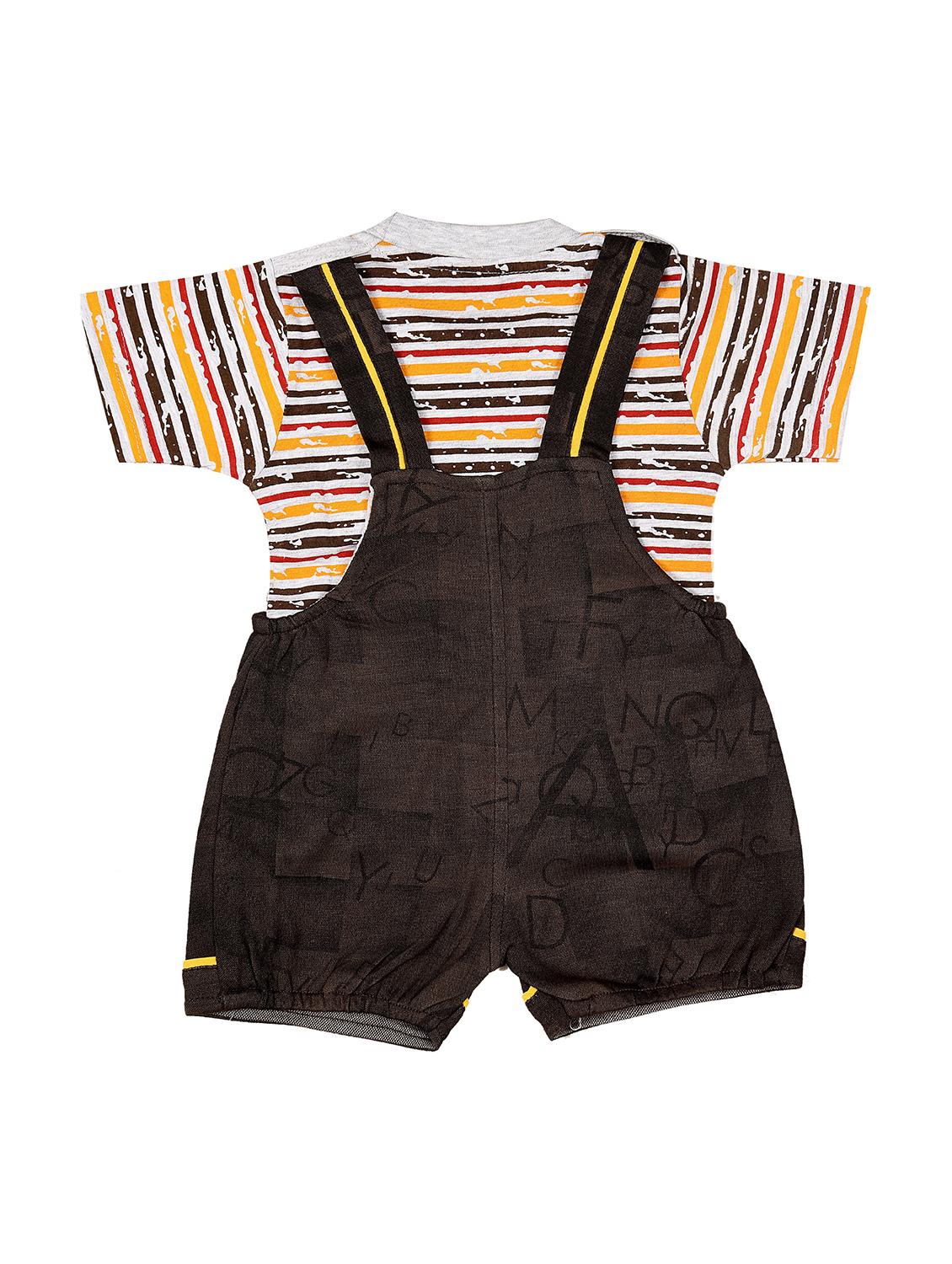 kids striped shorts dungarees set - 19122935 - Standard Image - 1