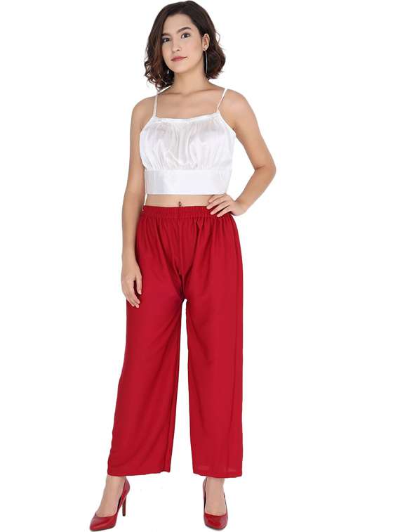 women's crop shoulder strap top - 19124270 - Standard Image - 4