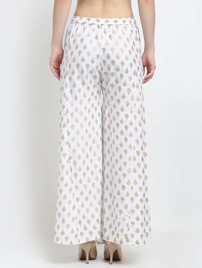 pack of 2 printed flared palazzo - 19124396 -  Standard Image - 4