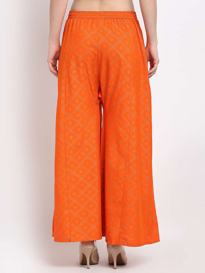 pack of 2 printed flared palazzo - 19124400 -  Standard Image - 4