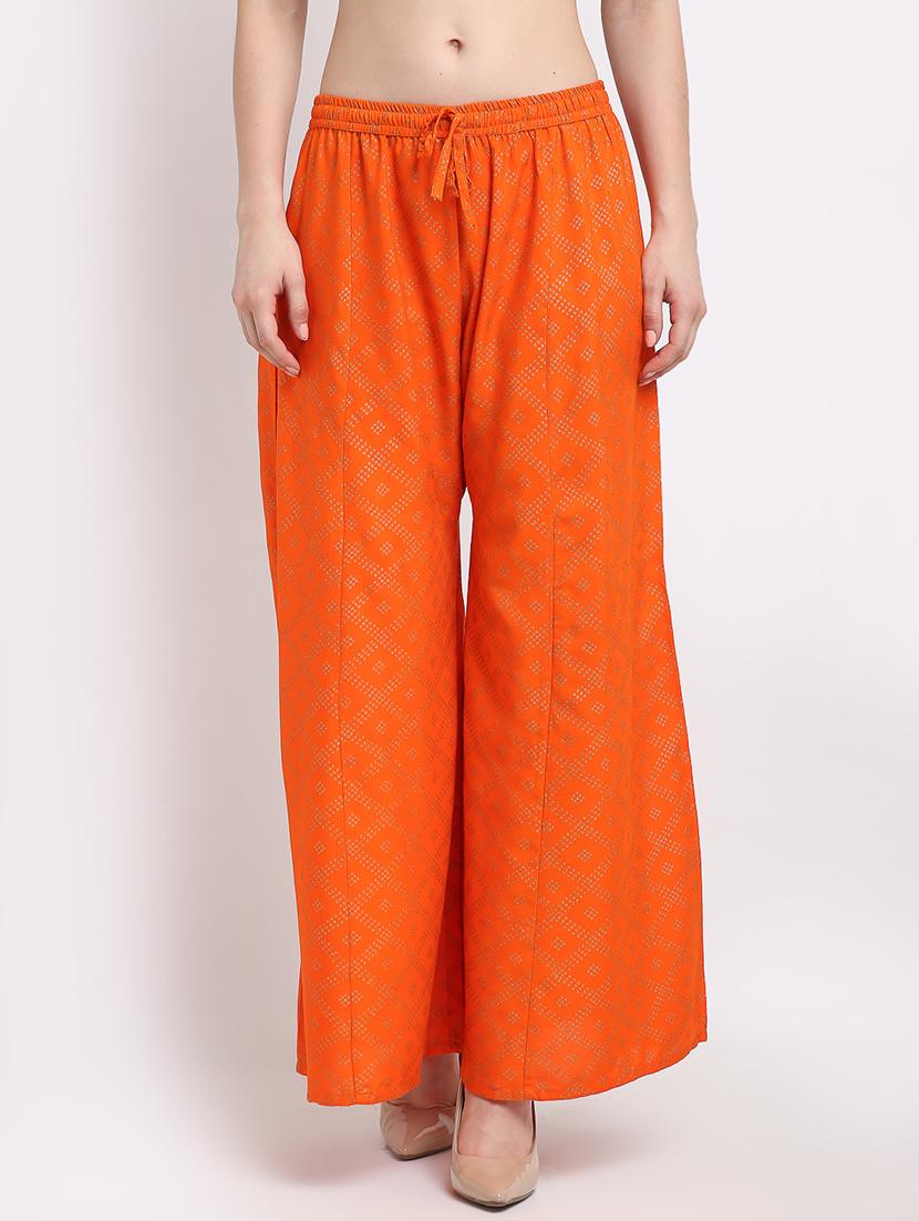 pack of 2 printed flared palazzo - 19124401 -  Standard Image - 1