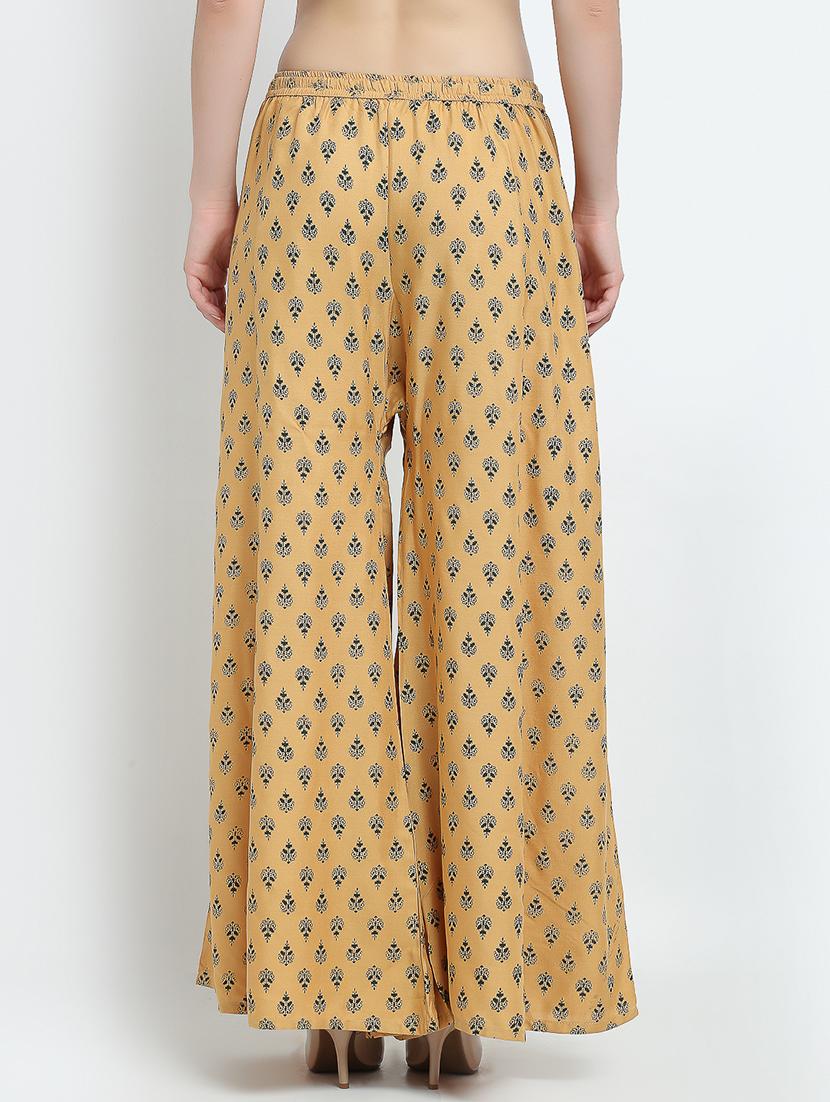 pack of 2 printed flared palazzo - 19124410 - Standard Image - 4