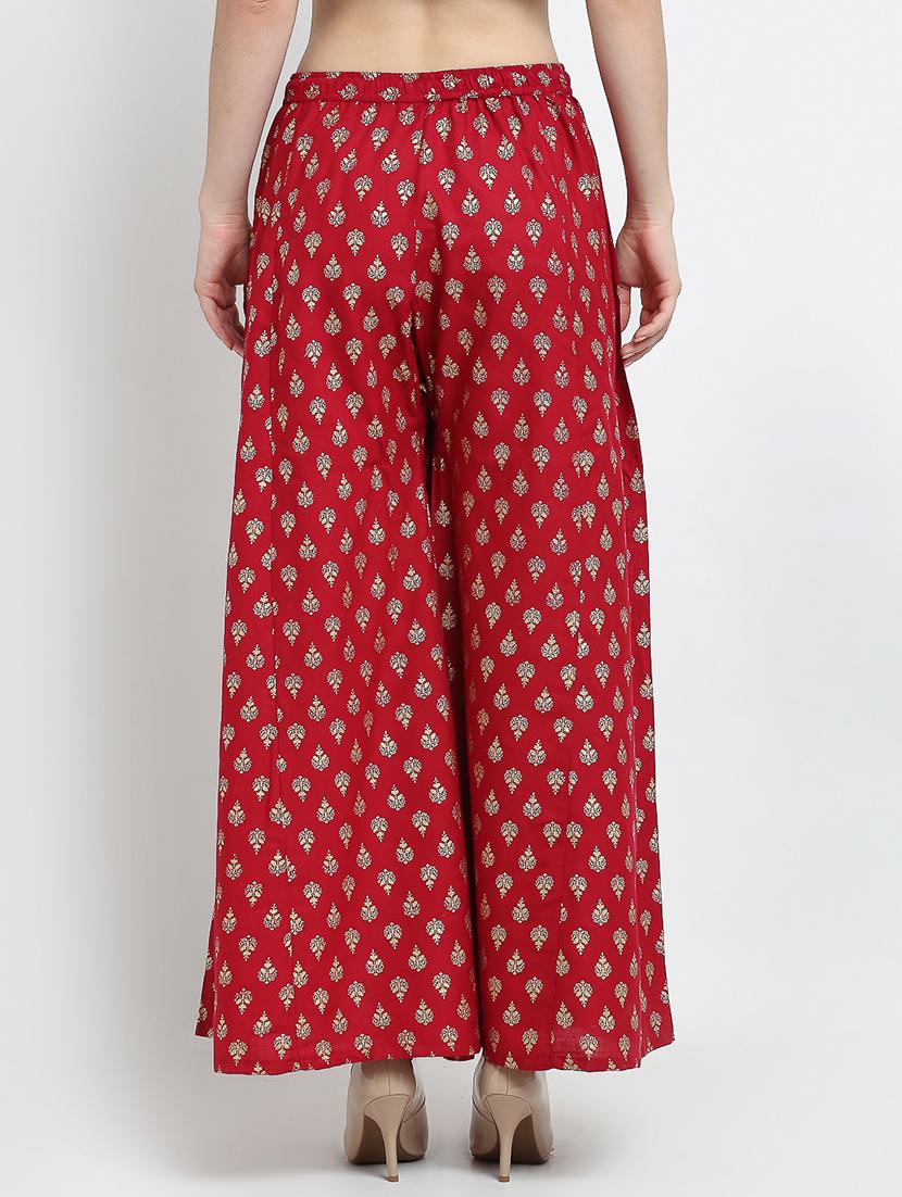 pack of 2 printed flared palazzo - 19124412 - Standard Image - 4