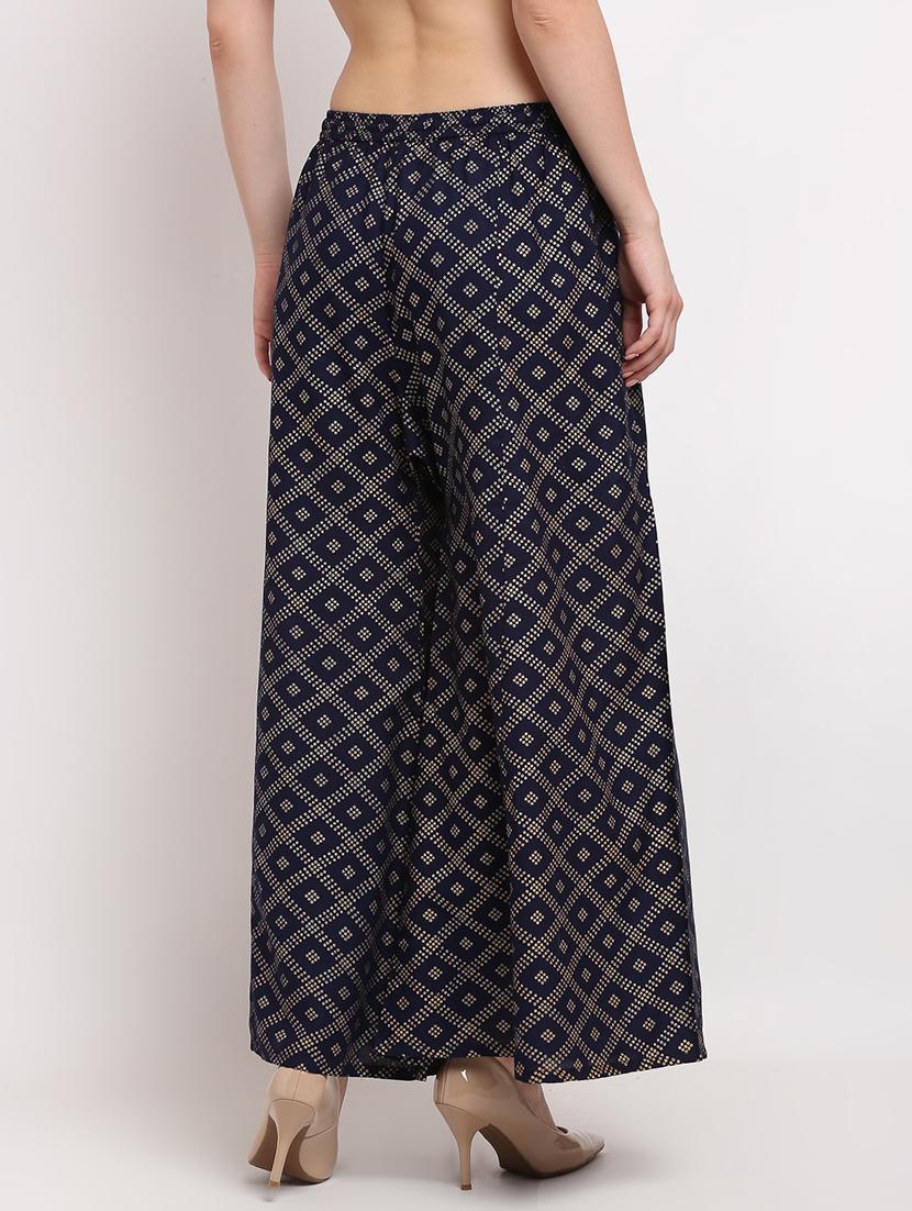 pack of 2 printed flared palazzo - 19124445 - Standard Image - 4