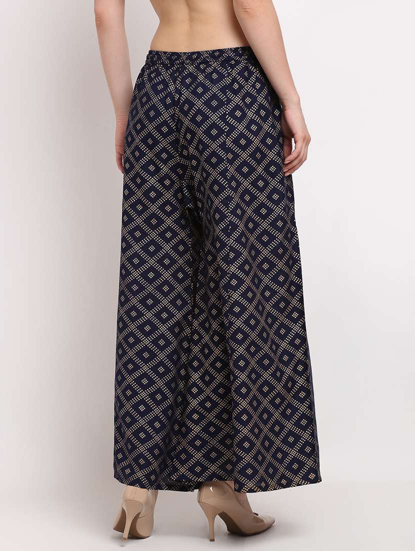 pack of 2 printed flared palazzo - 19124450 -  Standard Image - 4